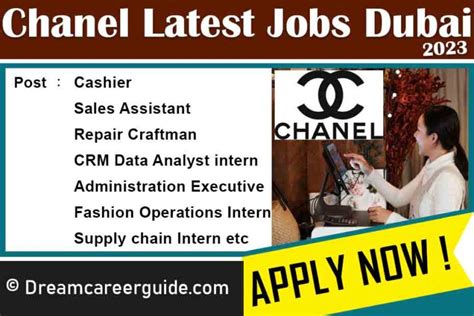 alternance chanel|chanel job vacancy.